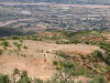 view from ruins