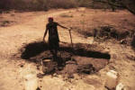 drying bricks