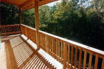 Rear porch
